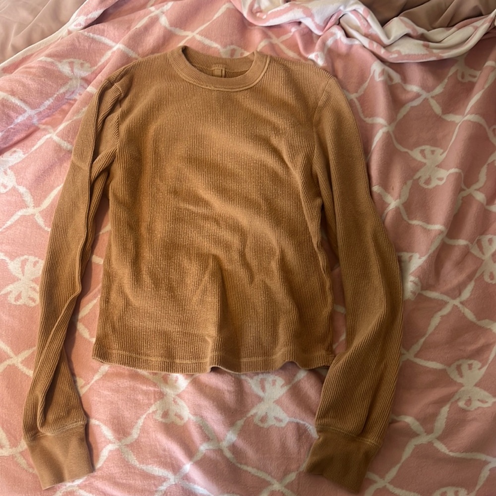 Skims waffle shirt